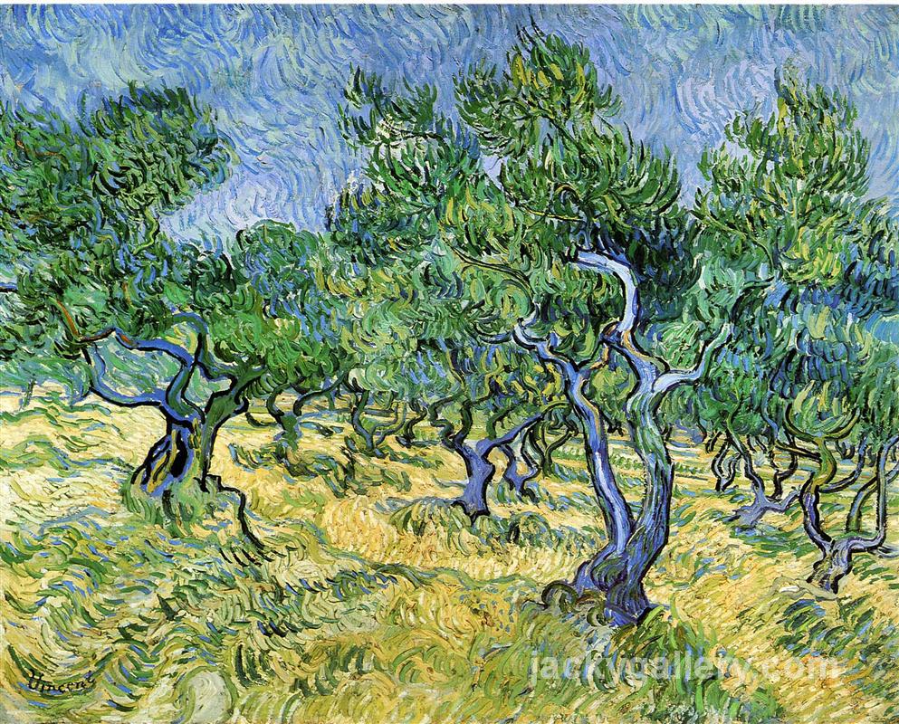 Olive Grove, Van Gogh painting